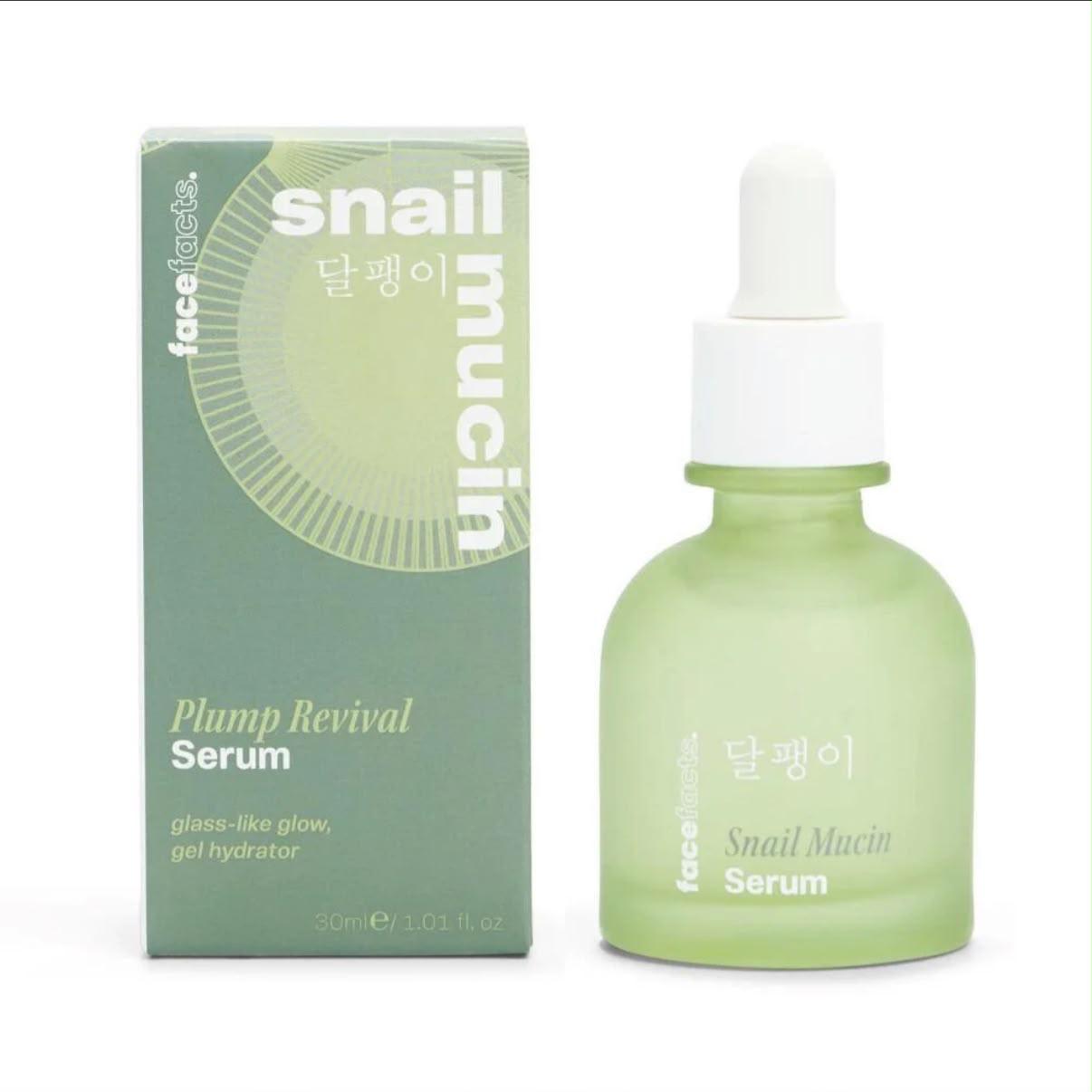 Face Facts Snail Mucin Plump Revival Serum 30ml