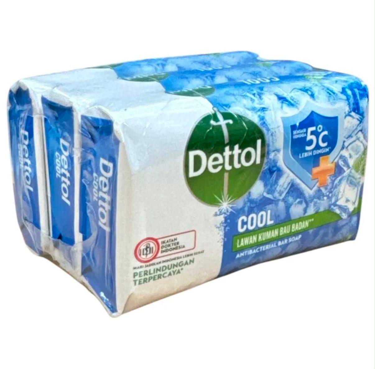 Dettol Cool Antibacterial Bar Soap Multipack