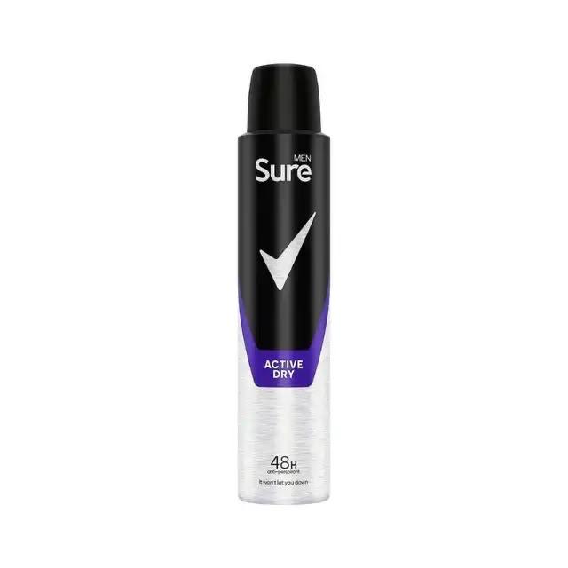 Sure Men Active Dry 48h Antiperspirant Deodorant Spray