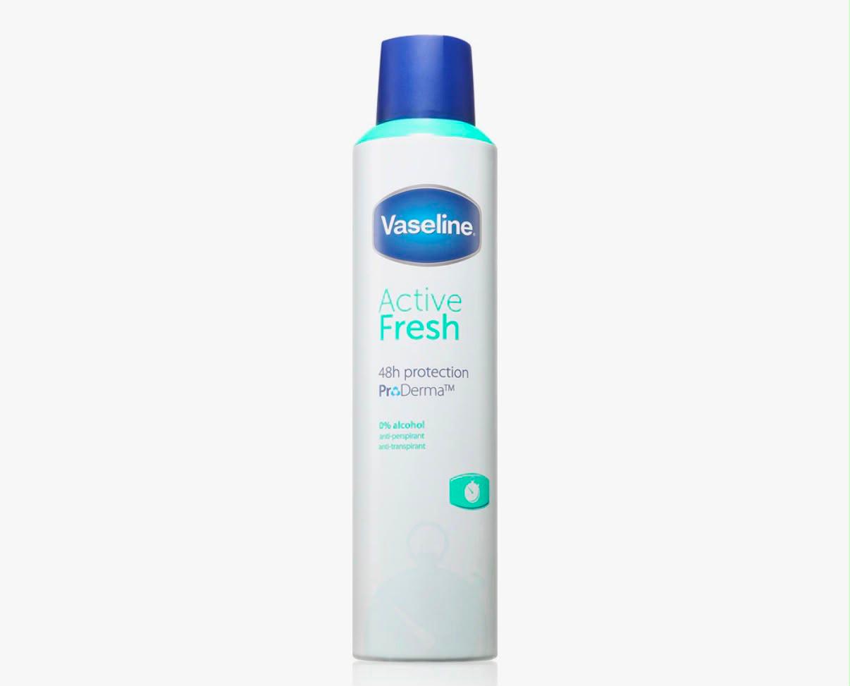 Vaseline Active Fresh 48h Antiperspirant Deodorant Spray