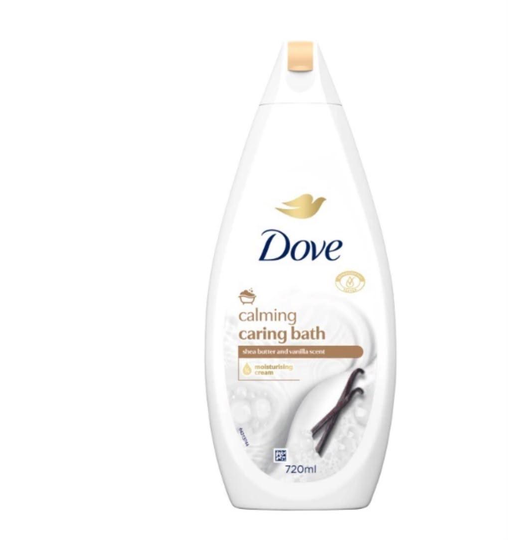 Dove Calming Caring Bath Shea Butter & Vanilla 720ml