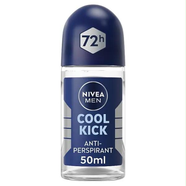 NIVEA Men Cool Kick 72H Antiperspirant Roll-On 50ml