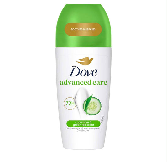 Dove Advanced Care Cucumber & Green Tea 72H Antiperspirant Roll-On