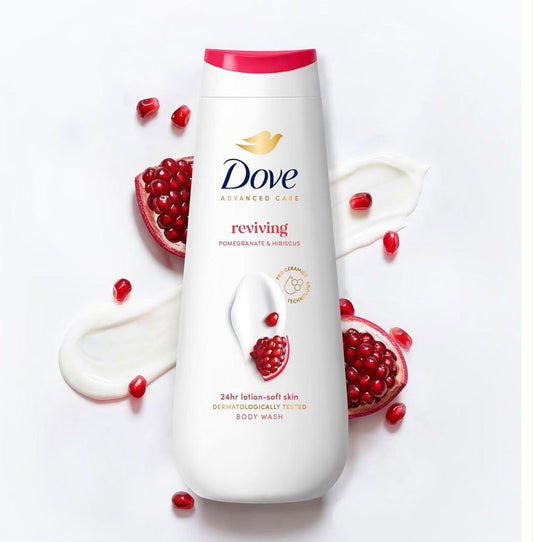 Dove Advanced Care Reviving Body Wash Pomegranate & Hibiscus