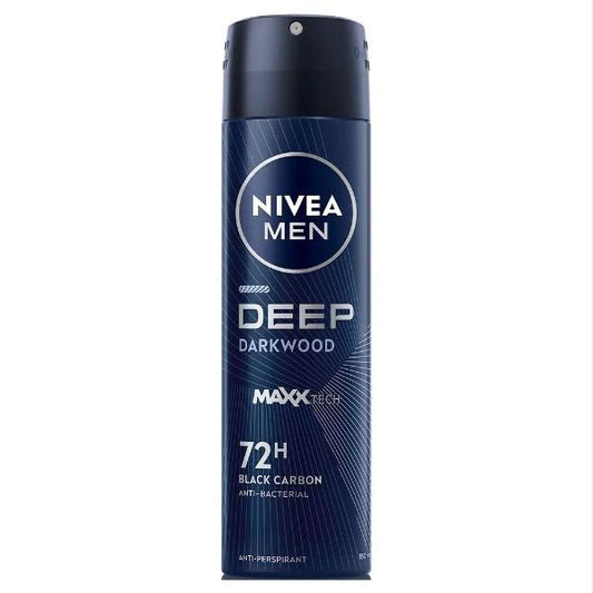 NIVEA Men Deep Darkwood 72H Antiperspirant Deodorant Spray