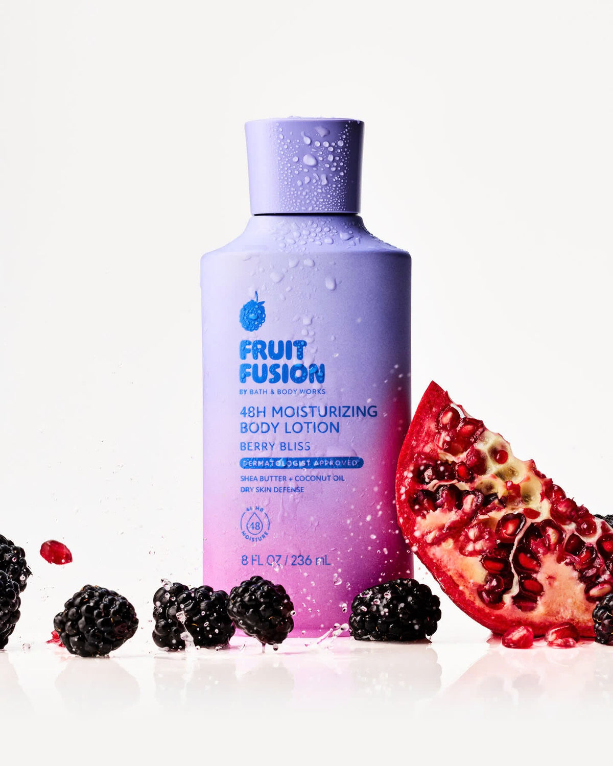 Berry Bliss scent notes: sweet berry, sheer woods and tart pomegranate